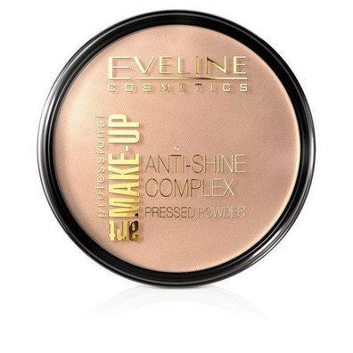 Eveline Cosmetics Art Make-Up Mattierendes Mineralpuder mit Seide, Farbton 34 Me