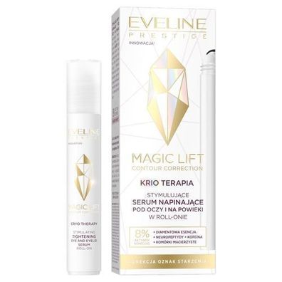 Eveline Cosmetics Straffendes Augenserum Roll-On 15 ml - Magic Lift Pflege fuer e