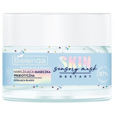 Bielenda Hydro-Prebiotische Gesichtsmaske, 50 ml - Feuchtigkeitsspendende Pflege