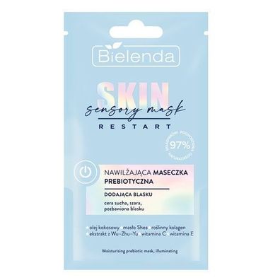 Bielenda Hydratisierende Praebiotische Gesichtsmaske, 8 g