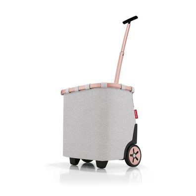 reisenthel carrycruiser frame twist sky rose OE1036 grau rose Einkaufswagen