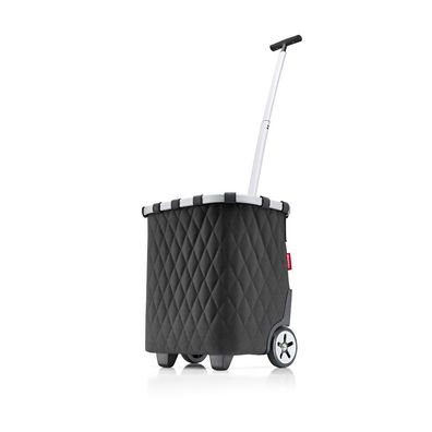 reisenthel carrycruiser frame rhombus black OE7059 schwarz gesteppt Einkaufswage