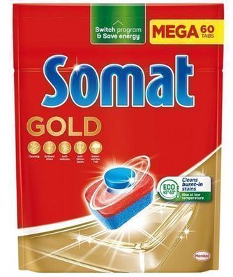 Somat Gold Geschirrspueltabs, 60 Stueck