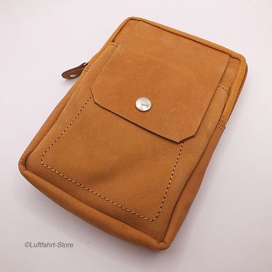 Große Echtleder-Gürteltasche / Umhängetasche Art.-Nr. 13059