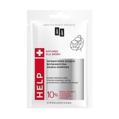 AA Help Cera Beruhigende Blitzgewebemaske-Kompress, 18 ml