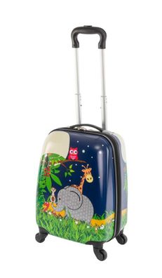Travelhouse - Happy Children - Elephant - Bordkoffer Kabinenkoffer 27L