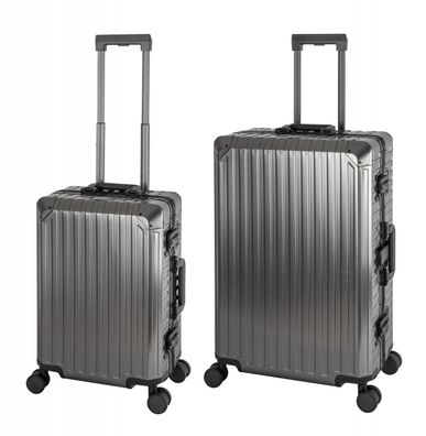 Aluminium Reisekoffer Gepäck-Set, Travelhouse® Tokyo S+L