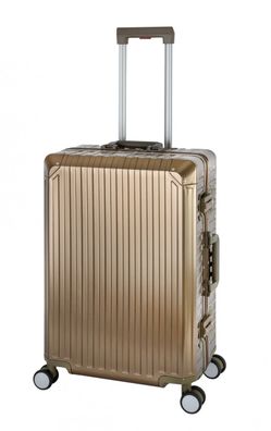 Aluminium Reisekoffer Trolley mit Rollen Hartschale TSA 4 Rollen Travelhouse Tokyo