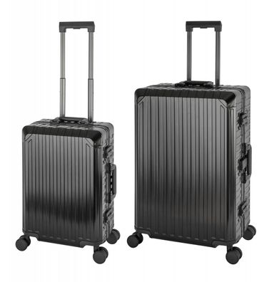 Aluminium Reisekoffer Gepäck-Set, Travelhouse® Tokyo S+L
