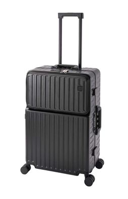 Travelhouse Koffer Roma: 4 Rollen USB-Port Getränkehalter TSA Polycarbonat Hartschale