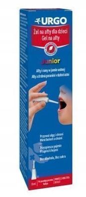 Urgo Junior Mundgel fuer Kinder, 8 ml - Schmerzlinderung und Heilung von Aphthen