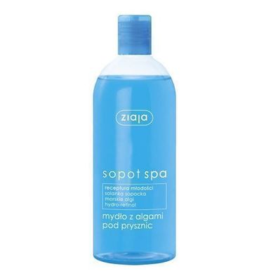Ziaja Sopot Spa Algen-Duschgel, 500ml - Feuchtigkeitsspendend und Erfrischend