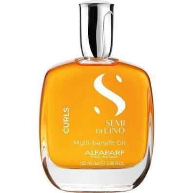 Alfaparf Semi Di Lino Lockenoel fuer geschmeidige Wellen, 100 ml