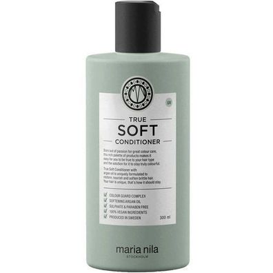Maria Nila True Soft Feuchtigkeitsspendende Haarspuelung fuer trockenes Haar, 300m