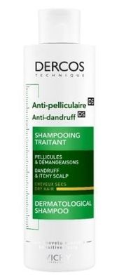 Vichy Dercos Anti-Schuppen Shampoo fuer fettige Kopfhaut, 200 ml