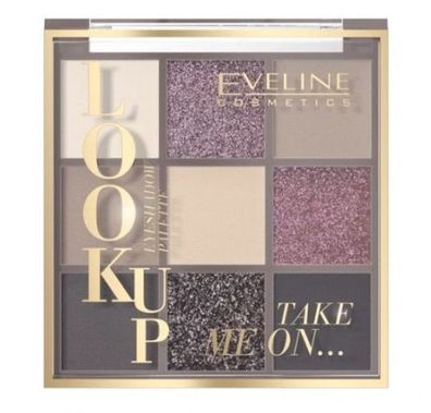 Eveline 9-Farben Lidschatten Palette - Hochwertige Kosmetik fuer Kreative Make-up