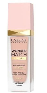 Eveline Cosmetics Wonder Match Lumi Foundation 10 Vanilla Warm, 30ml