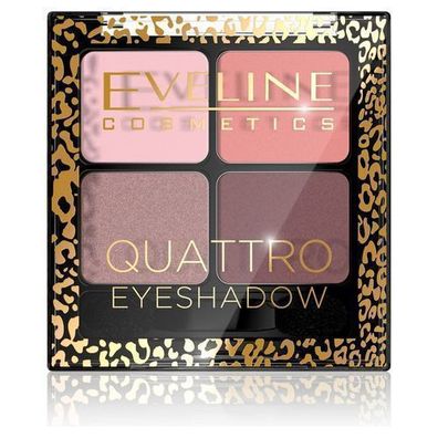 Eveline Cosmetics Quattro Lidschatten, Farbton 12, 5,2g
