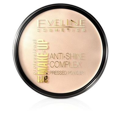 Eveline Cosmetics Mattierendes Mineralpuder mit Seide 33 Golden Sand, 14g