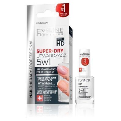 Eveline Cosmetics Nageltherapie Profi 5in1 Schnelltrocknender Multifunktions-Stae
