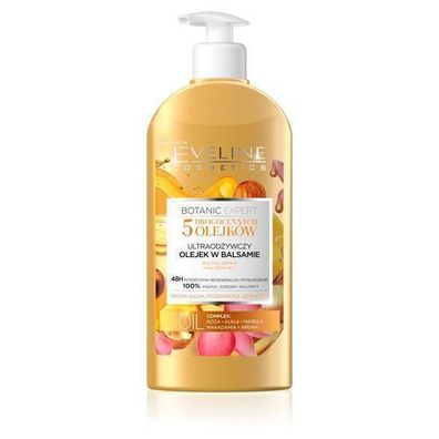 Eveline Cosmetics Botanic Expert Ultra-Naehrende Oel-in-Balsam fuer trockene Haut,