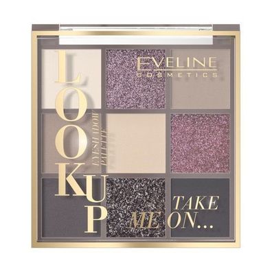 Eveline Cosmetics Lidschattenpalette Look Up "Take Me On" - 9 Farben, 10,8 g
