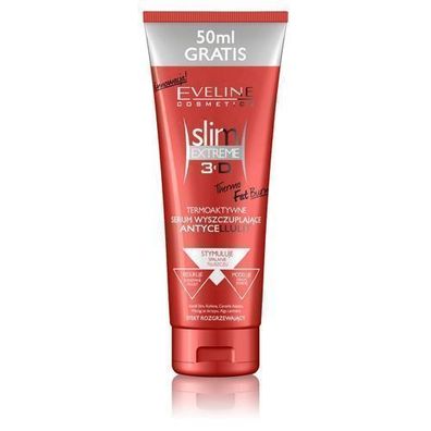 Eveline Slim Extreme 4D Hochkonzentrierter Thermo-Fatburner, 250 ml