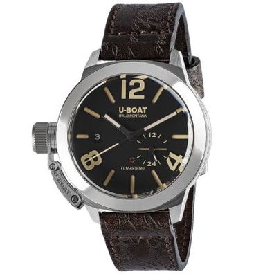 U -Boot - U.8893 - Klassiker 42 -mm -Wolframschwarz