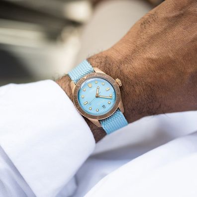 ORIS - 73377713155-0731902BRS - Taucher sechsundsechzig 'Cotton Candy'