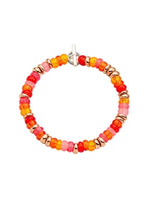 Dodo Rondelle - Armband Rondelle in goldenem silbernen Rosa -Gold-, Silber- und Recyc