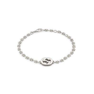 Gucci - Yba481687001 - 925 Silberpfunden - Bracolet mit ineinandergreifender G -Motyf