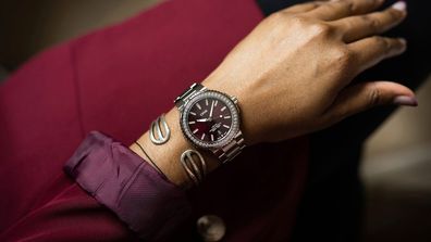 Oris - 73377664998-0782205peb - ??Aquis Datum Diamanten