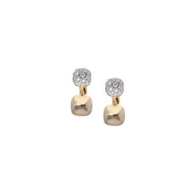 Pomellato - PO4020O6WHRDB0TB - Pomellato nackte Ohrringe in Roségold und Weißgold mit