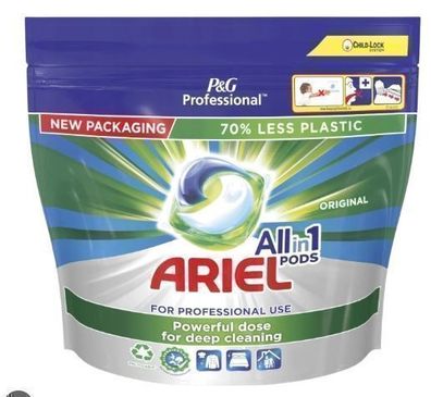 Ariel All in 1 Pods Waschmittelkapseln, 45 Stueck