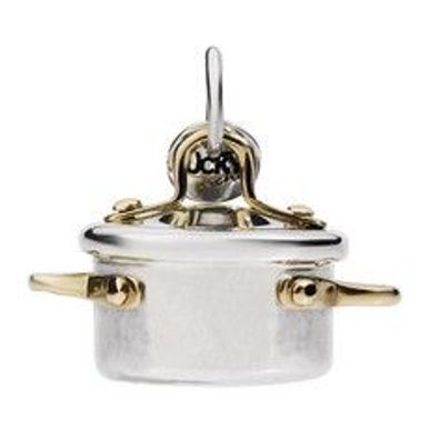 Dodo - DMB5008POT0L0009A - Symbole - Pentina AG und 9KT -0.8gr.o. puro*