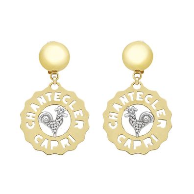Chantecler - C.23188 - Ohrringe des Chantecler Oro Logo