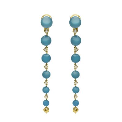 Chantecler - C.42332 - Gold Kirschohrringe