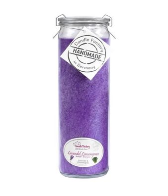 Big-Jumbo Duftkerze im Weckglas, Lavendel-Lemongrass, 306059 1 St