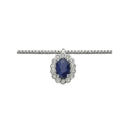 FRAU ORO - DHPZ9574 - Frauen für Frauen Frauen, Oro Sapphire und Diamonds Ref. DHPZ95