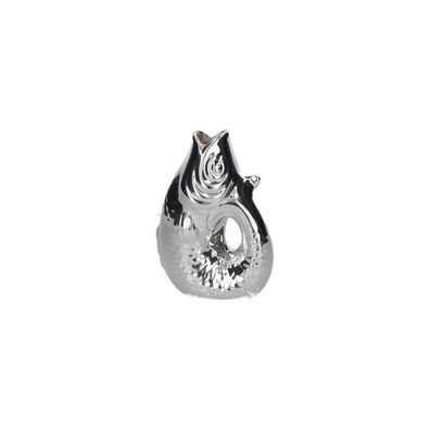 Monsieur Carafon Vase XS, silber 1 St
