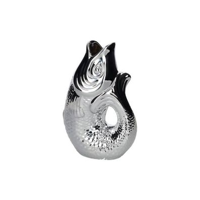 Monsieur Carafon Vase S, silber 1 St