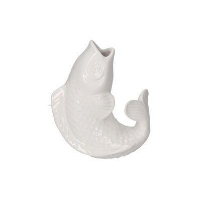 Mamsell Koi Vase XS, weiß 1 St