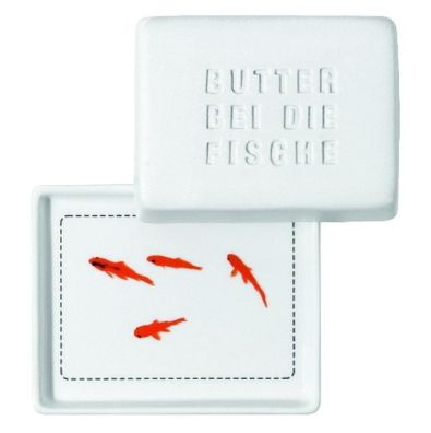 Räder PET Breakfast 1/4 Butterdose 'Butter bei die Fische', 8965 1 St