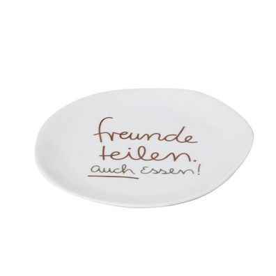 Räder Kleiner Teller Freunde teilen auch Essen, 14cm 1 St