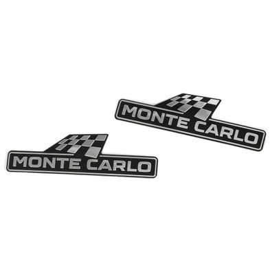 Original Skoda Schriftzug Monte Carlo Aufkleber Dekorfolie Emblem Logo
