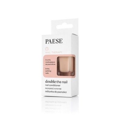 Paese Nageltherapie Double The Nail - Fluessiger Nagelhaerter, 9 ml