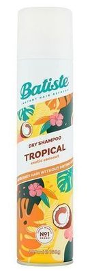 Batiste Trockenshampoo Tropical, 200ml - Erfrischende Haarpflege