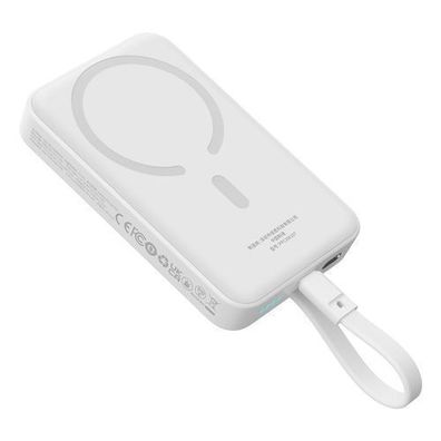 Baseus Magnetische Mini MagSafe Powerbank 10000mAh 30W mit integriertem USB-C Ka