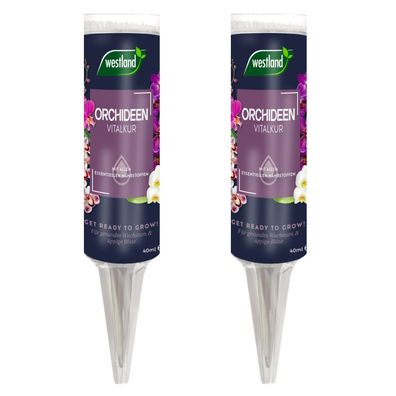 2 x WESTLAND® Orchideen Vitalkur, 40 ml