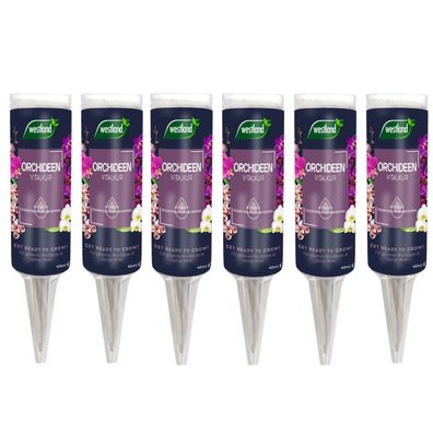 6 x WESTLAND® Orchideen Vitalkur, 40 ml